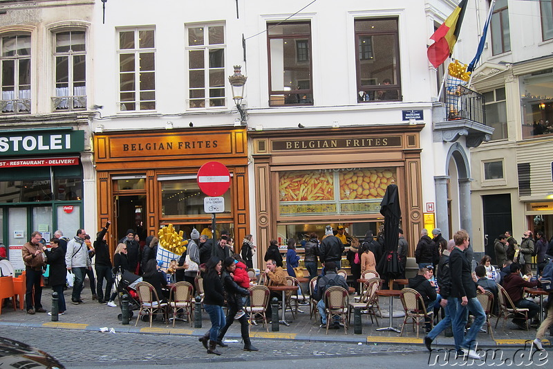 Eindrücke aus der Innenstadt von Brüssel, Belgien