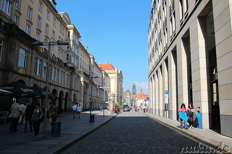 Eindrücke aus der Innenstadt von Dresden