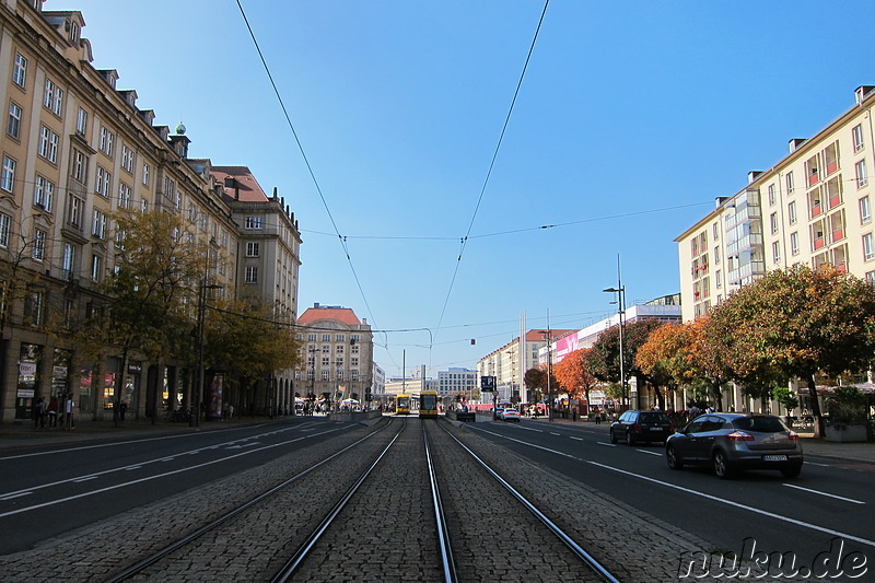 Eindrücke aus der Innenstadt von Dresden