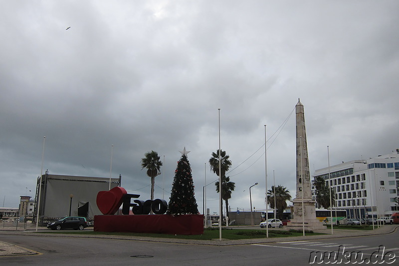 Eindrücke aus der Innenstadt von Faro, Portugal