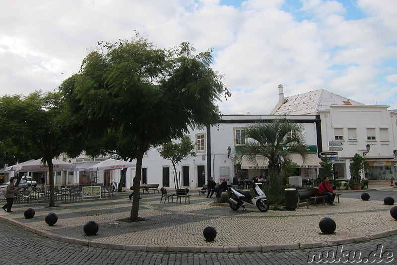 Eindrücke aus der Innenstadt von Faro, Portugal