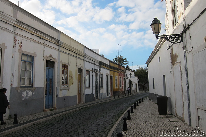 Eindrücke aus der Innenstadt von Faro, Portugal