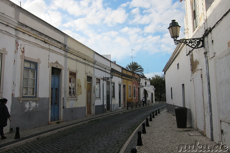 Eindrücke aus der Innenstadt von Faro, Portugal