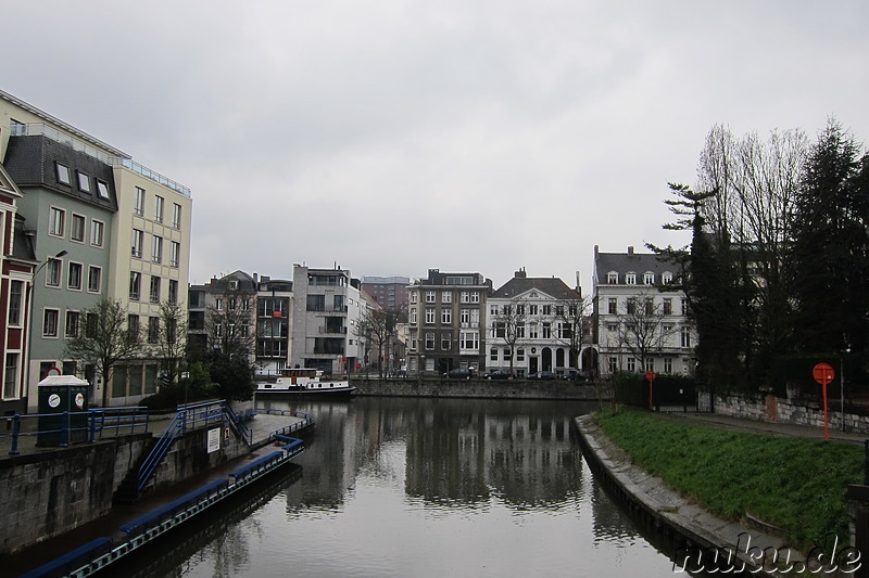 Eindrücke aus der Innenstadt von Gent, Belgien