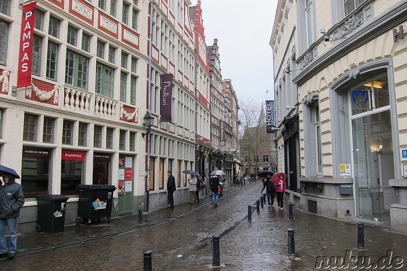 Eindrücke aus der Innenstadt von Gent, Belgien