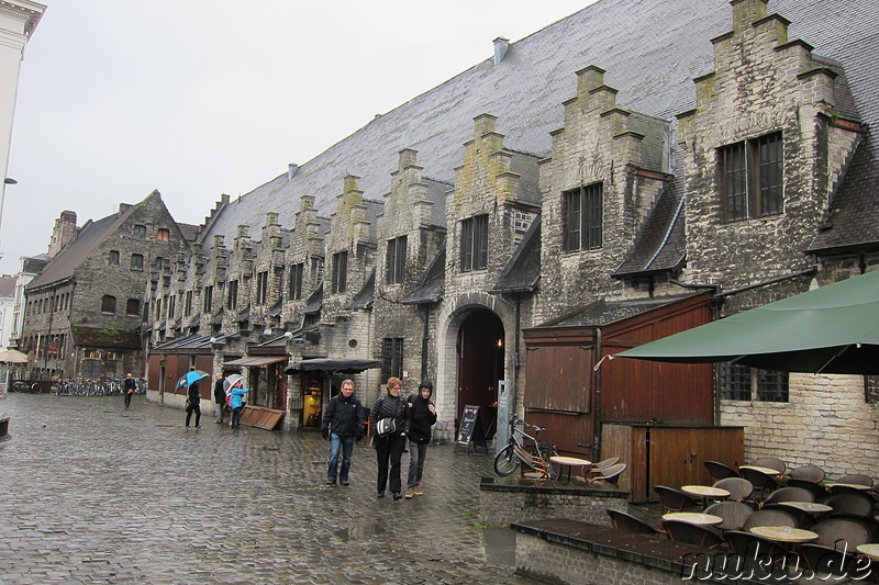 Eindrücke aus der Innenstadt von Gent, Belgien