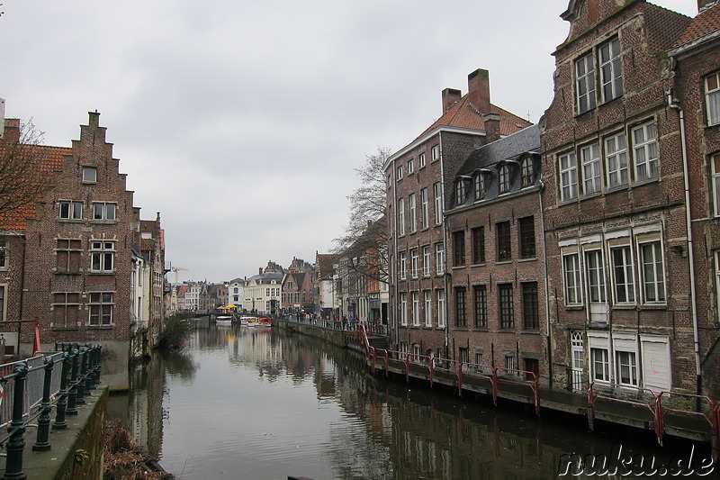 Eindrücke aus der Innenstadt von Gent, Belgien