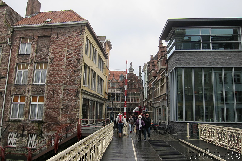 Eindrücke aus der Innenstadt von Gent, Belgien