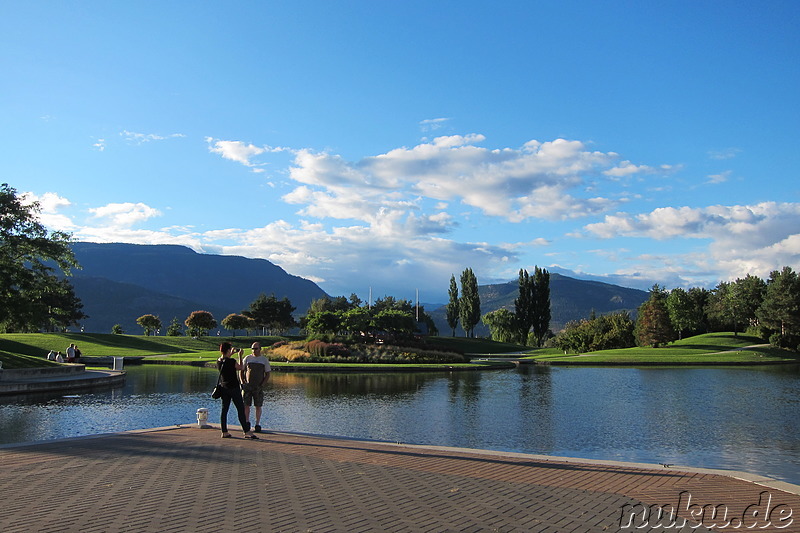 Eindrücke aus der Innenstadt von Kelowna, Kanada