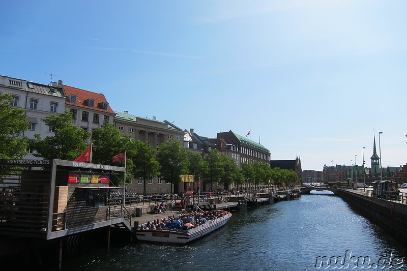 Eindrücke aus der Innenstadt von Kopenhagen, Dänemark