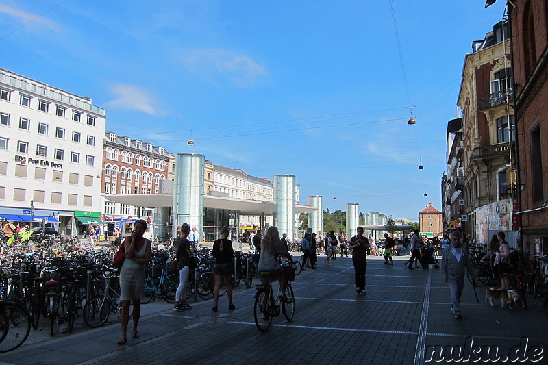 Eindrücke aus der Innenstadt von Kopenhagen, Dänemark