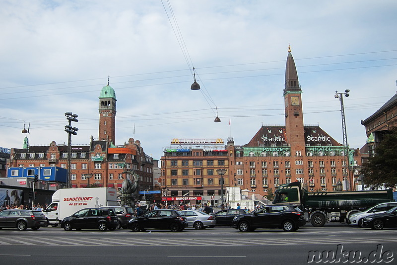 Eindrücke aus der Innenstadt von Kopenhagen, Dänemark