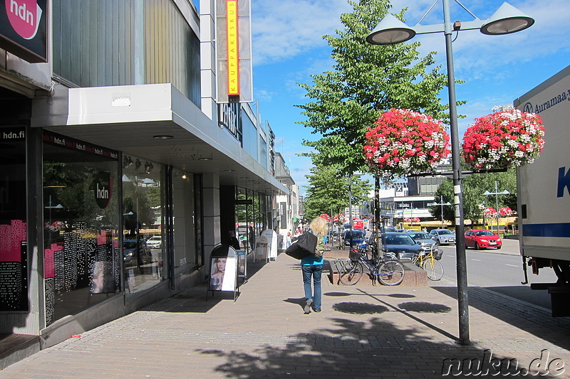 Eindrücke aus der Innenstadt von Lappeenranta, Finnland