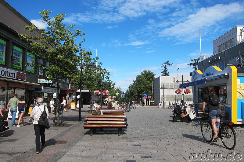 Eindrücke aus der Innenstadt von Lappeenranta, Finnland