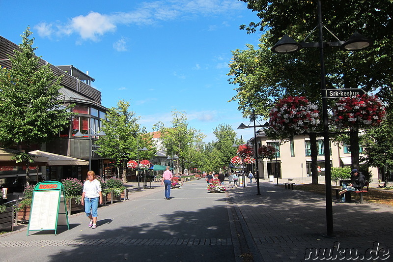 Eindrücke aus der Innenstadt von Lappeenranta, Finnland