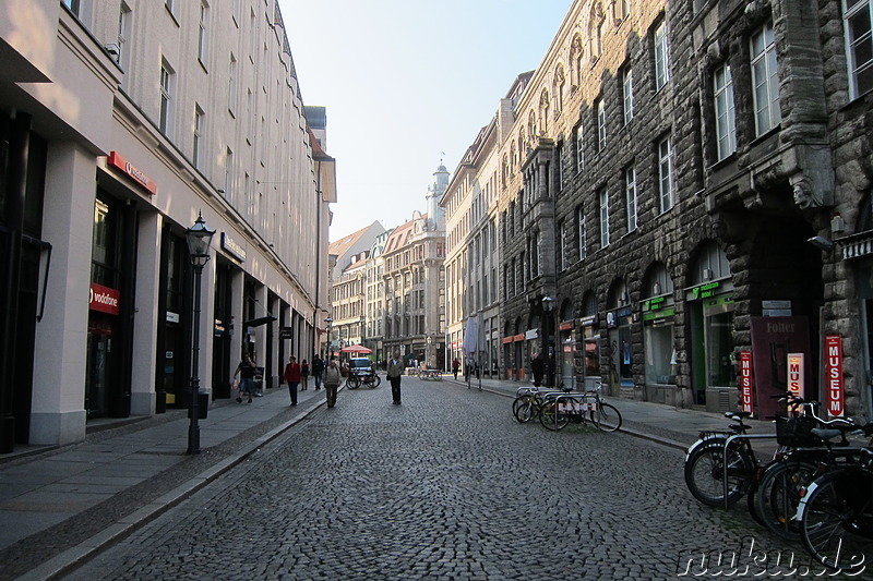 Eindrücke aus der Innenstadt von Leipzig, Sachsen