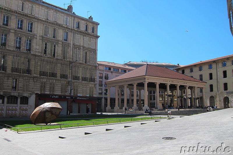 Eindrücke aus der Innenstadt von Marseille, Frankreich