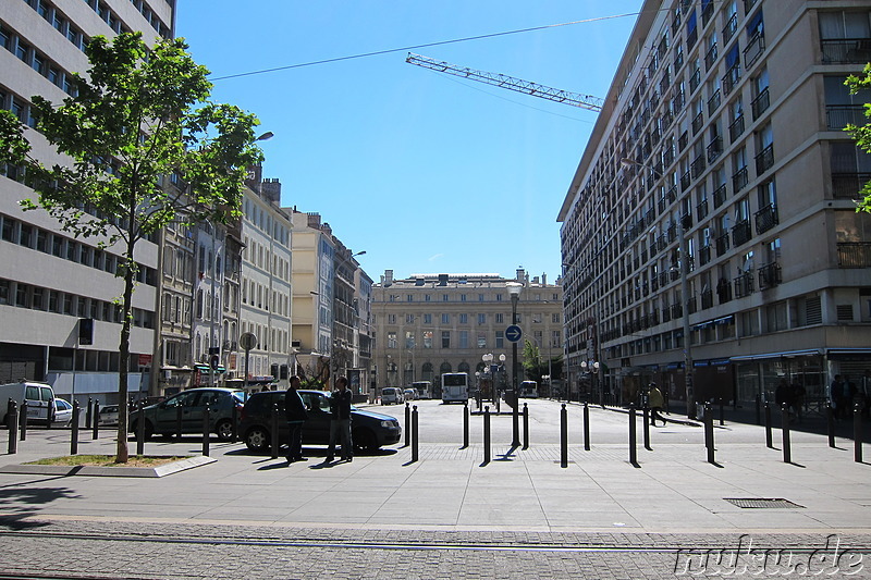 Eindrücke aus der Innenstadt von Marseille, Frankreich