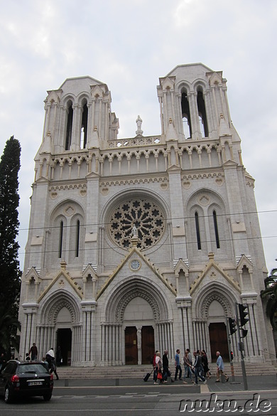 Eindrücke aus der Innenstadt von Nizza, Frankreich