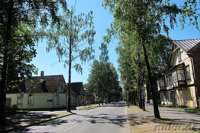 Eindrücke aus der Innenstadt von Pärnu, Estland