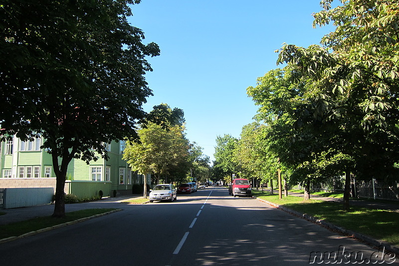 Eindrücke aus der Innenstadt von Pärnu, Estland