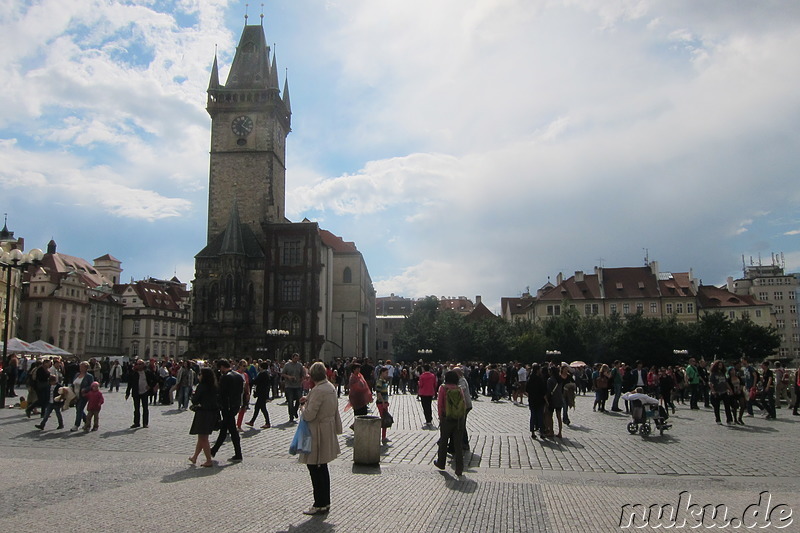 Eindrücke aus der Innenstadt von Prag, Tschechien