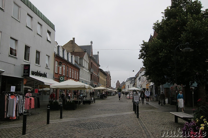 Eindrücke aus der Innenstadt von Roskilde, Dänemark