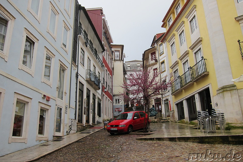 Eindrücke aus der Oberstadt von Coimbra, Portugal