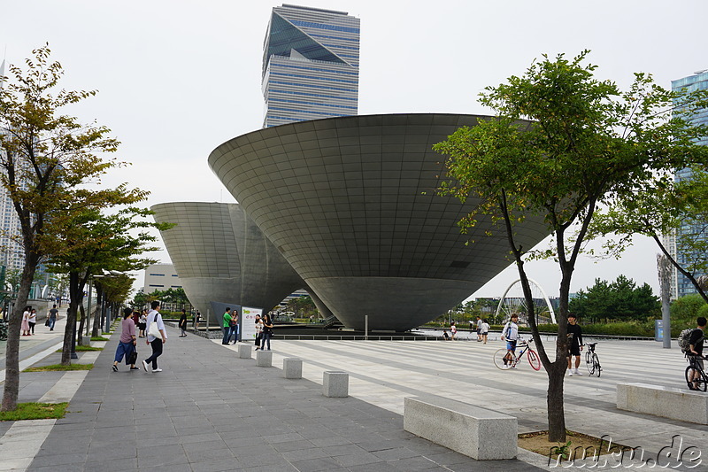 Eindrücke aus der Planstadt Songdo New City in Incheon, Korea