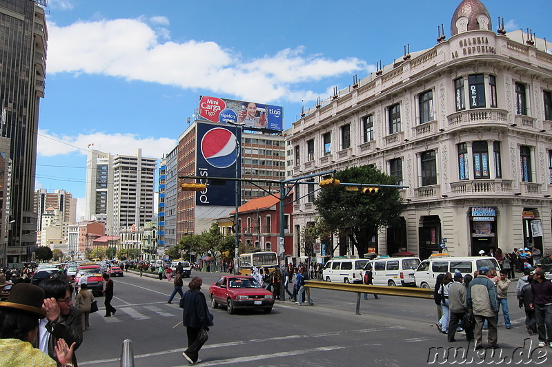 Eindrücke aus La Paz, Bolivien