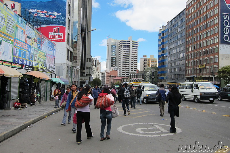 Eindrücke aus La Paz, Bolivien