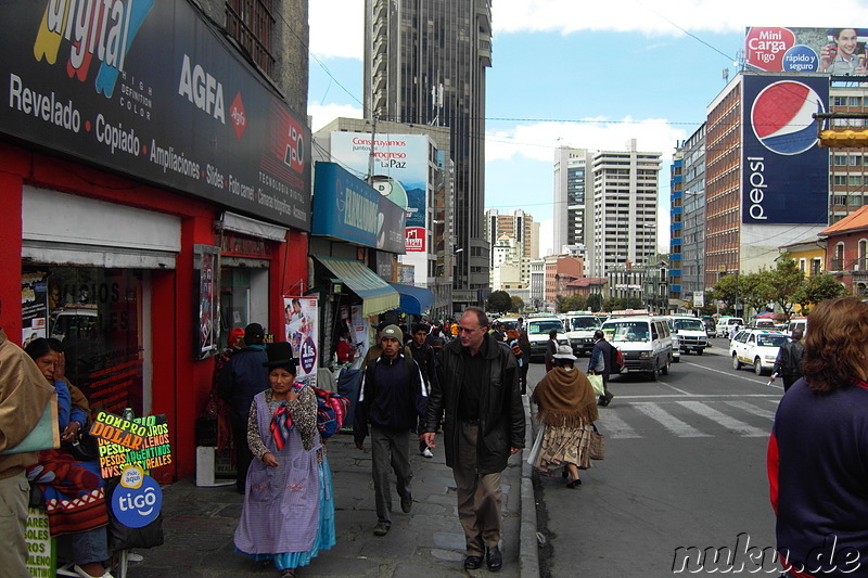 Eindrücke aus La Paz, Bolivien