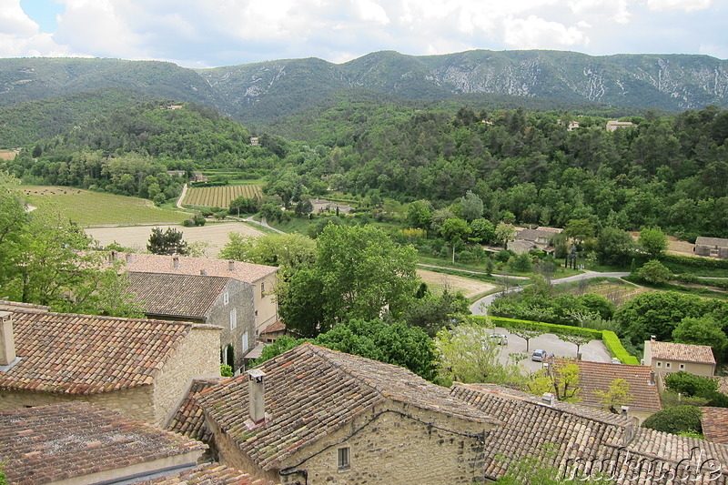 Eindrücke aus Menerbes im Naturpark Luberon, Frankreich