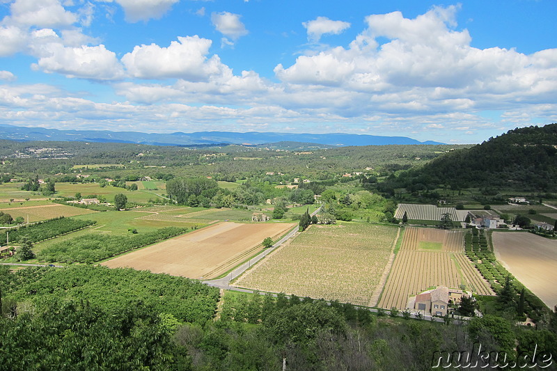 Eindrücke aus Menerbes im Naturpark Luberon, Frankreich