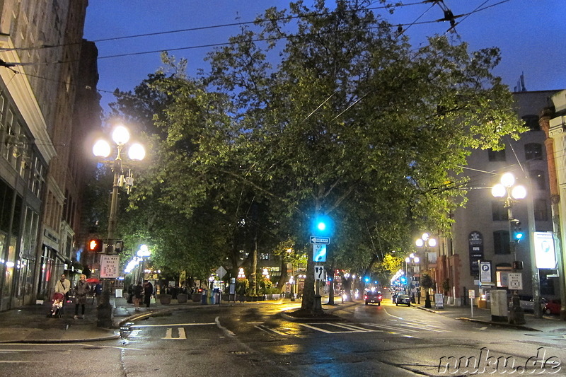Eindrücke aus Seattle, U.S.A. bei Nacht