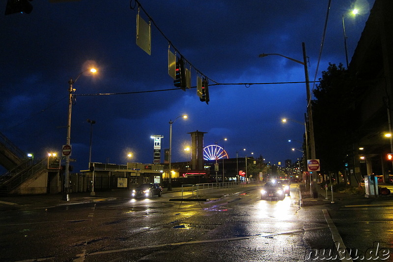 Eindrücke aus Seattle, U.S.A. bei Nacht