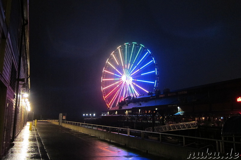 Eindrücke aus Seattle, U.S.A. bei Nacht