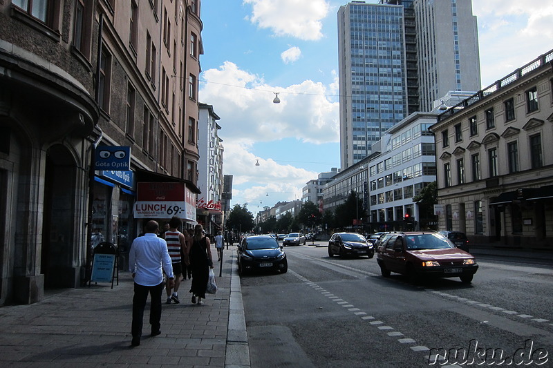 Eindrücke aus Soedermalm und Langholmen in Stockholm, Schweden