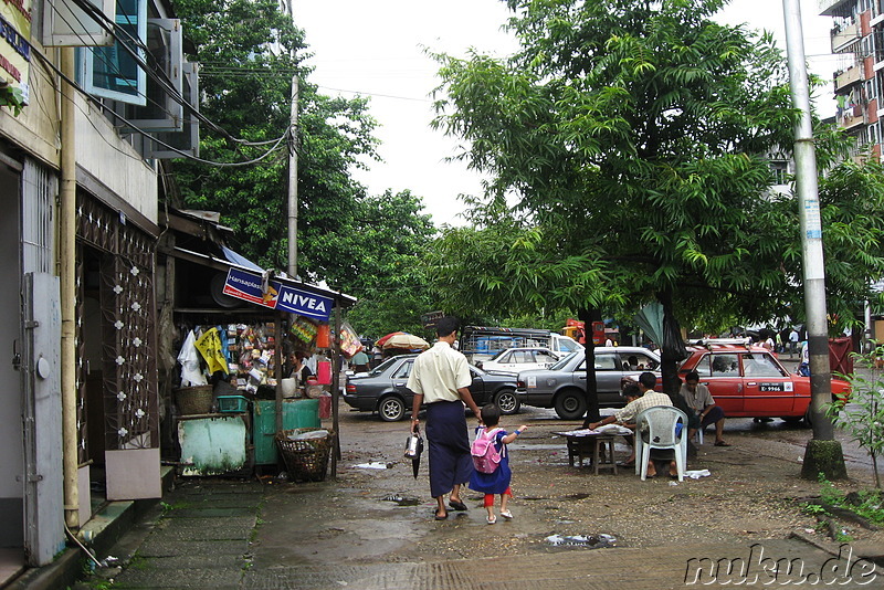 Eindrücke aus Yangon, Myanmar (Rangun, Burma)