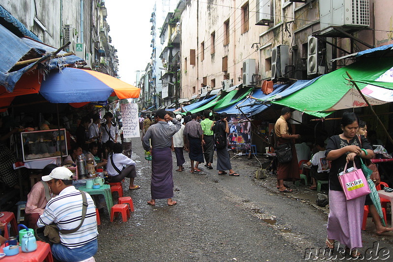 Eindrücke aus Yangon, Myanmar (Rangun, Burma)