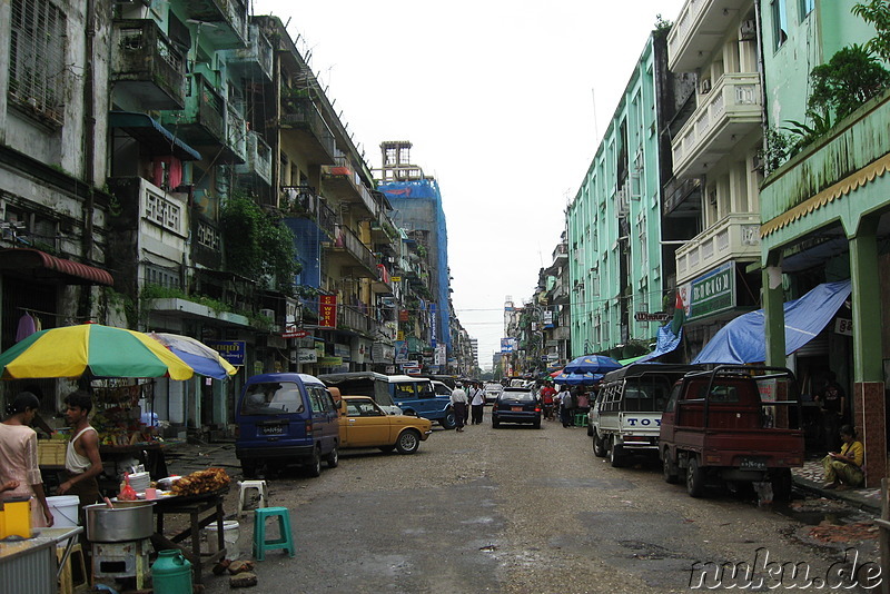 Eindrücke aus Yangon, Myanmar (Rangun, Burma)