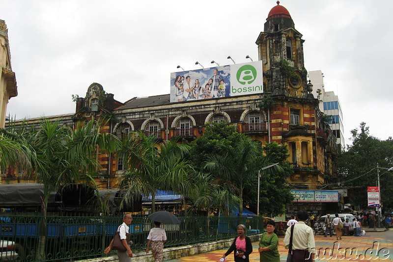 Eindrücke aus Yangon, Myanmar (Rangun, Burma)