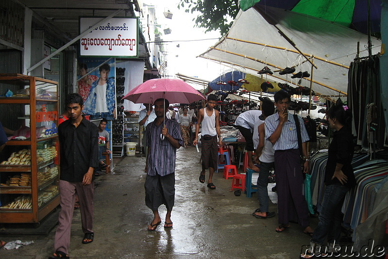 Eindrücke aus Yangon, Myanmar (Rangun, Burma)