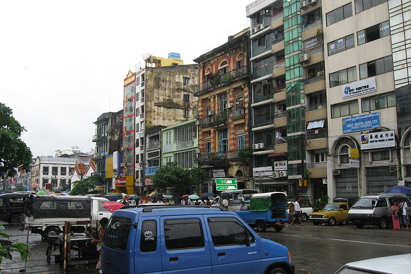 Eindrücke aus Yangon, Myanmar (Rangun, Burma)