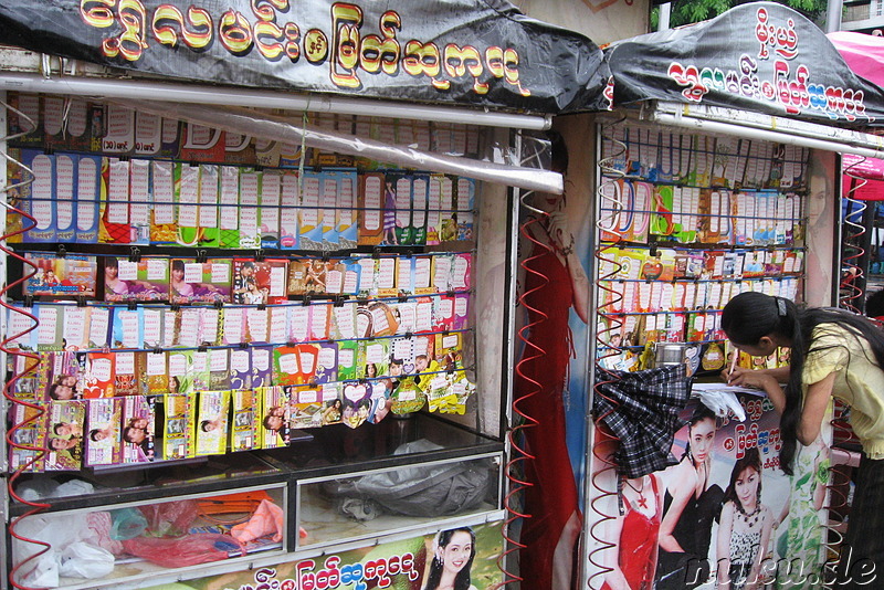 Eindrücke aus Yangon, Myanmar (Rangun, Burma)