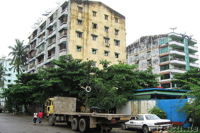 Eindrücke aus Yangon, Myanmar (Rangun, Burma)