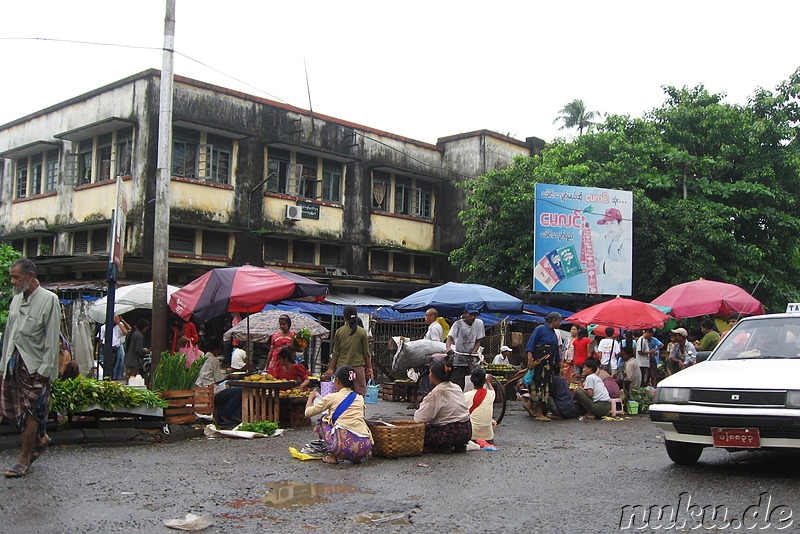 Eindrücke aus Yangon, Myanmar (Rangun, Burma)