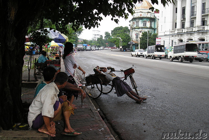 Eindrücke aus Yangon, Myanmar (Rangun, Burma)