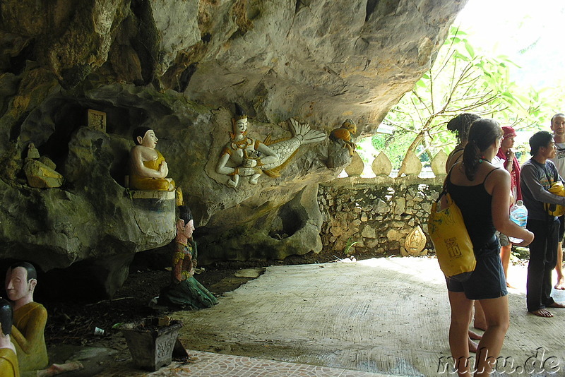 Eingangsbereich der Tham Xang Elefantenhöhle