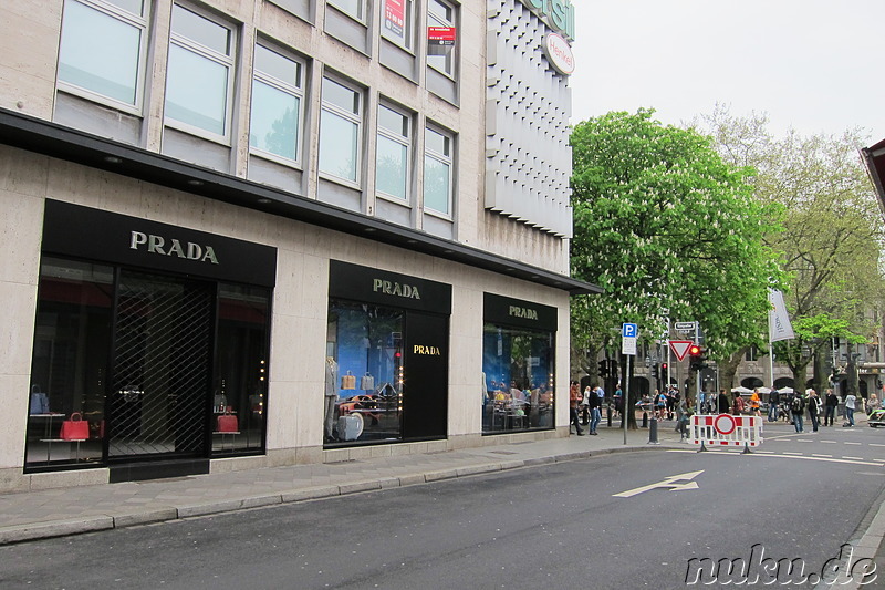 Einkaufsparadies Königsallee - Luxusstrasse Düsseldorf